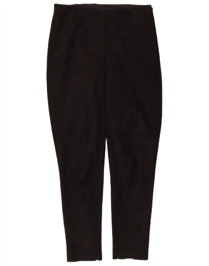 Schmale Freizeithose für Damen von Zara, Größe M, W28, L27, Schwarz