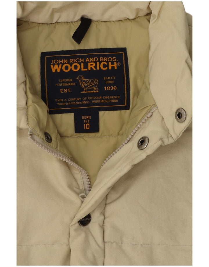Woolrich Wattierte Weste für Jungen, 9–10 Jahre, Beige