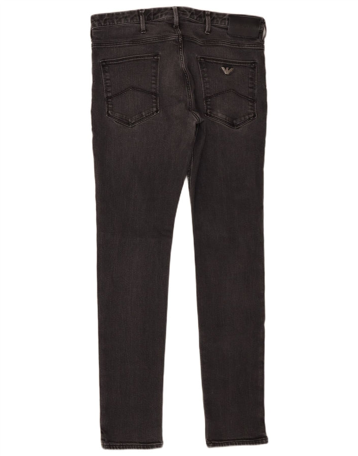Emporio Armani Herren Slim Jeans W32 L32 Grau