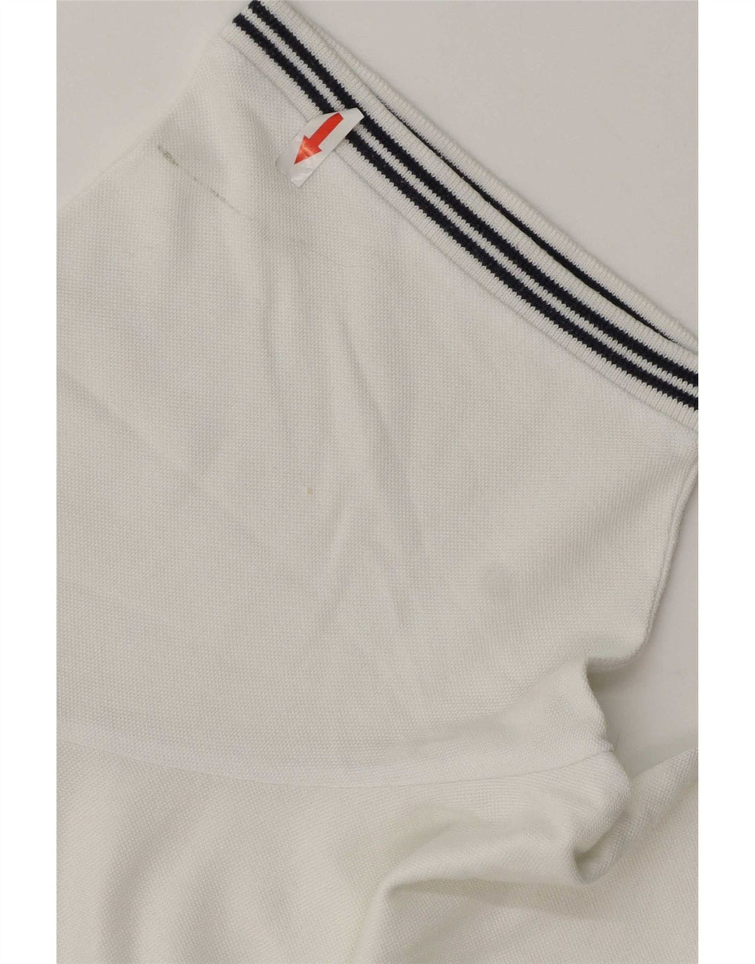 Champion Herren-Poloshirt, groß, weiß gestreift