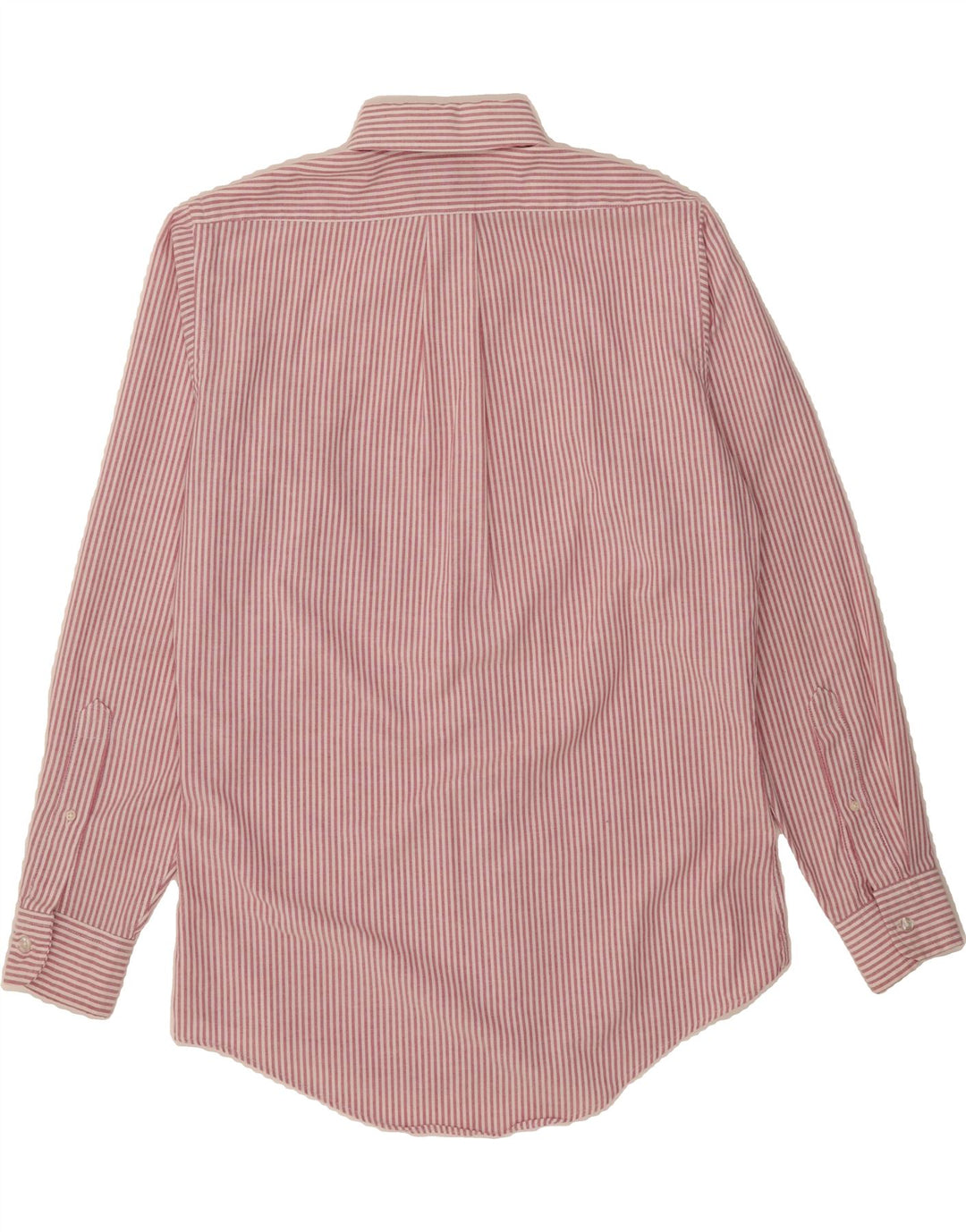 STAFFORD Mens Shirt Size 15 Medium Red Striped Vintage Stafford and Second-Hand Stafford from Messina Hembry 