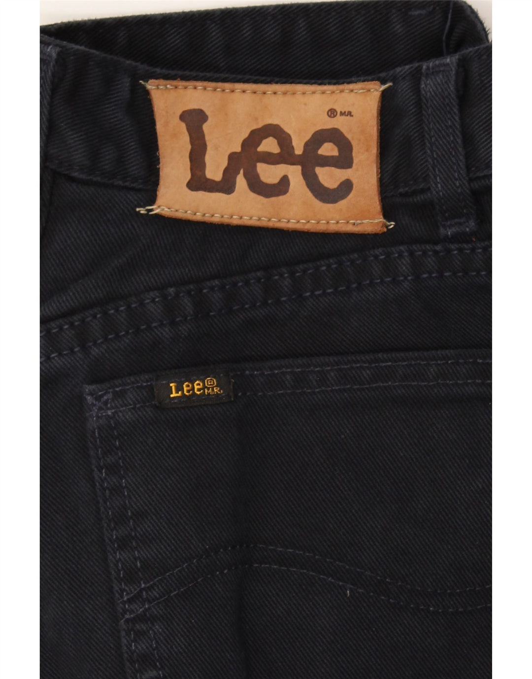 LEE Mens Slim Jeans W29 L29 Navy Blue Cotton Vintage Lee and Second-Hand Lee from Messina Hembry 