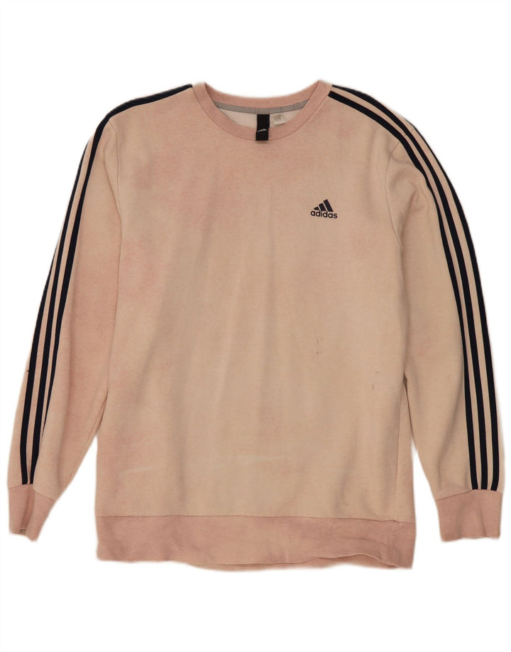 Adidas Herren Graphic Regular Fit Sweatshirt Pullover Large Rosa