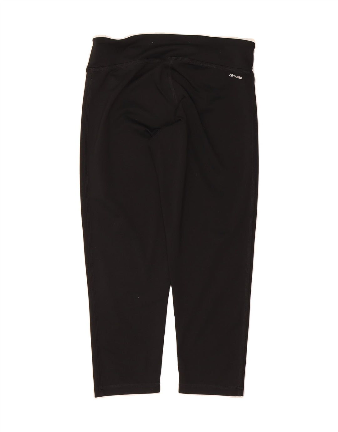 ADIDAS Womens Climalite Capri Leggings UK 8/10 Small Black Polyester Vintage Adidas and Second-Hand Adidas from Messina Hembry 