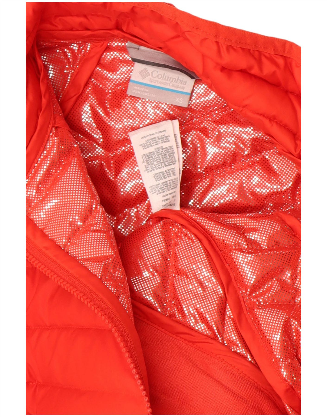 Columbia Damen Wattierte Jacke UK 6 XS Rot Polyester