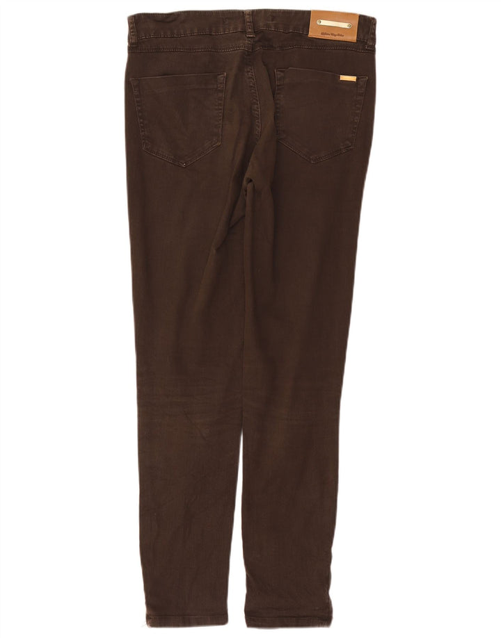 Zara Herren Slim Jeans EU 40 Medium W30 L28 Braune Baumwolle