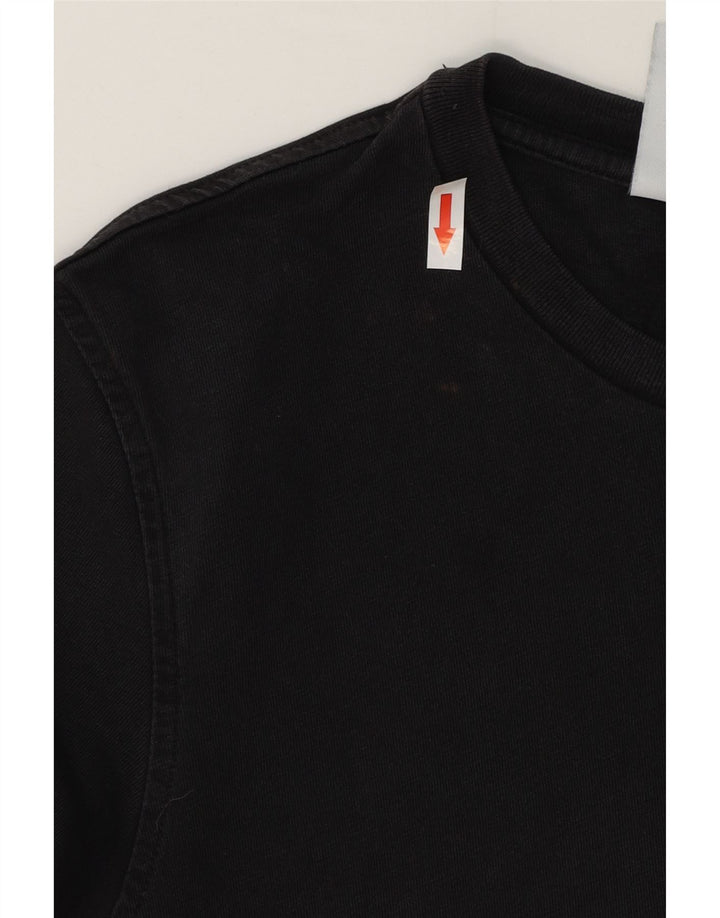 Adidas Herren T-Shirt Top Large Schwarz Baumwolle