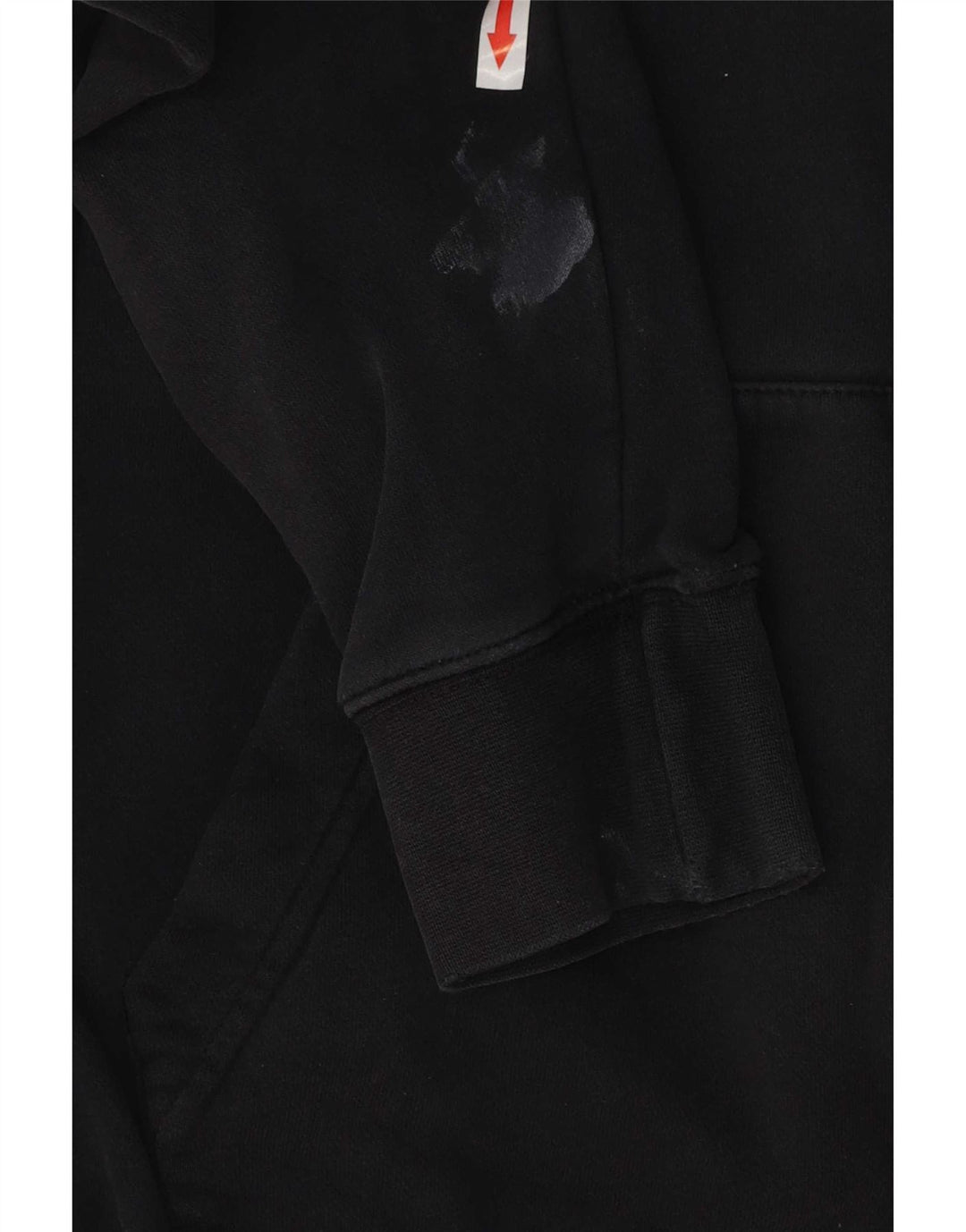 Nike Herren-Kapuzenpullover mit Reißverschluss, mittelschwarz, Baumwolle