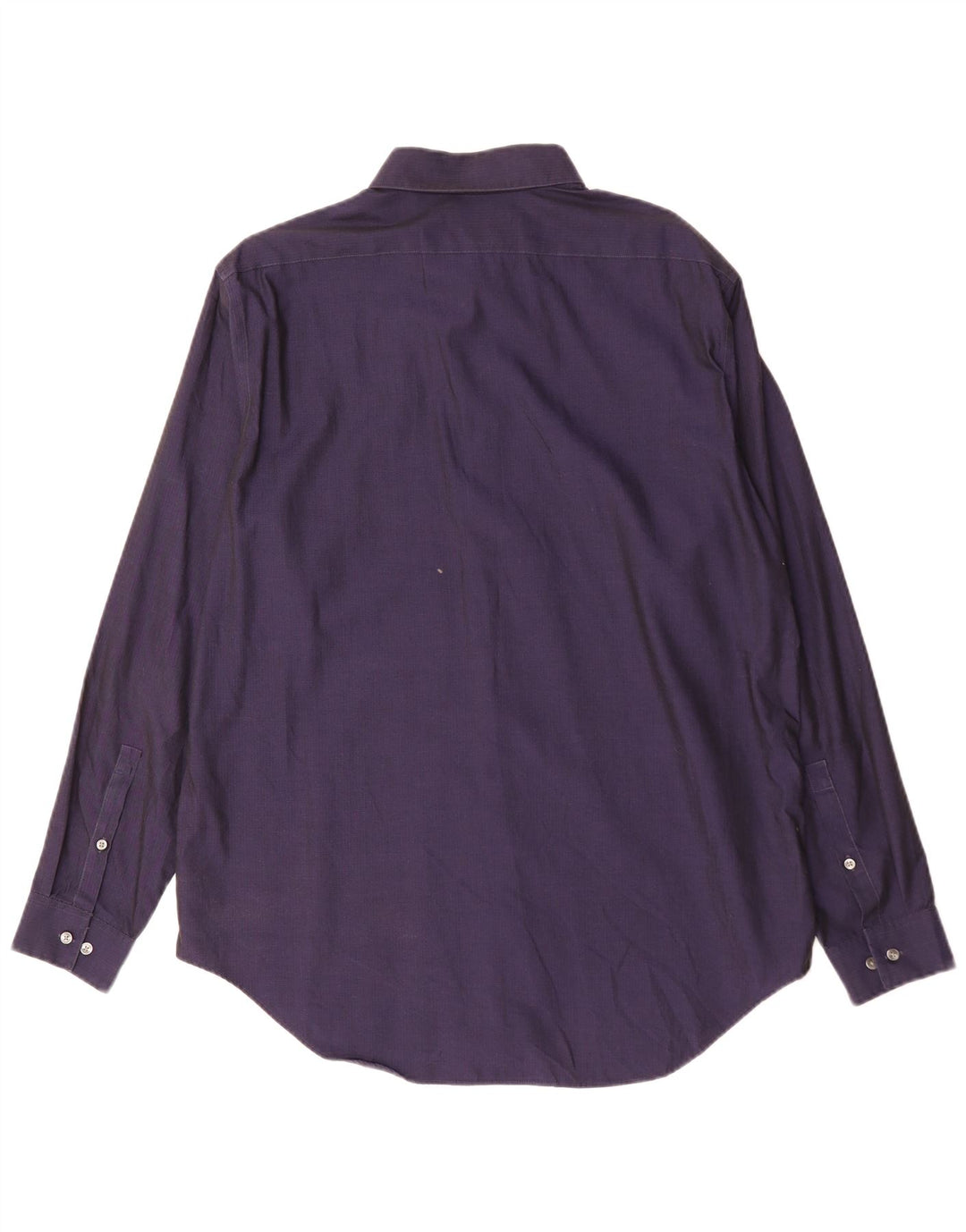 CALVIN KLEIN JEANS Herren Slim Fit Hemd Größe 17 XL Marineblaue Baumwolle