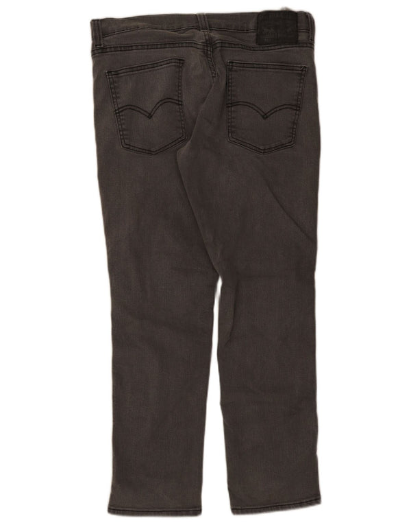 Levi's Herren 511 Slim Jeans W34 L30 Graue Baumwolle