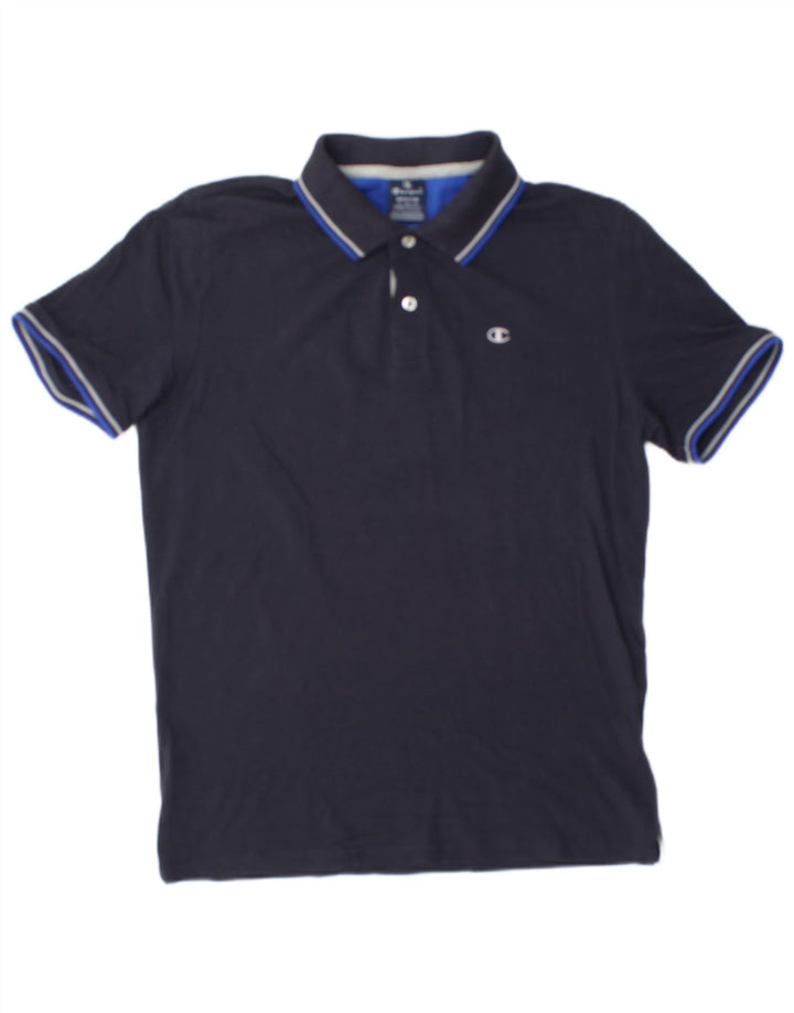 Champion Herren-Poloshirt, mittelmarineblaue Baumwolle