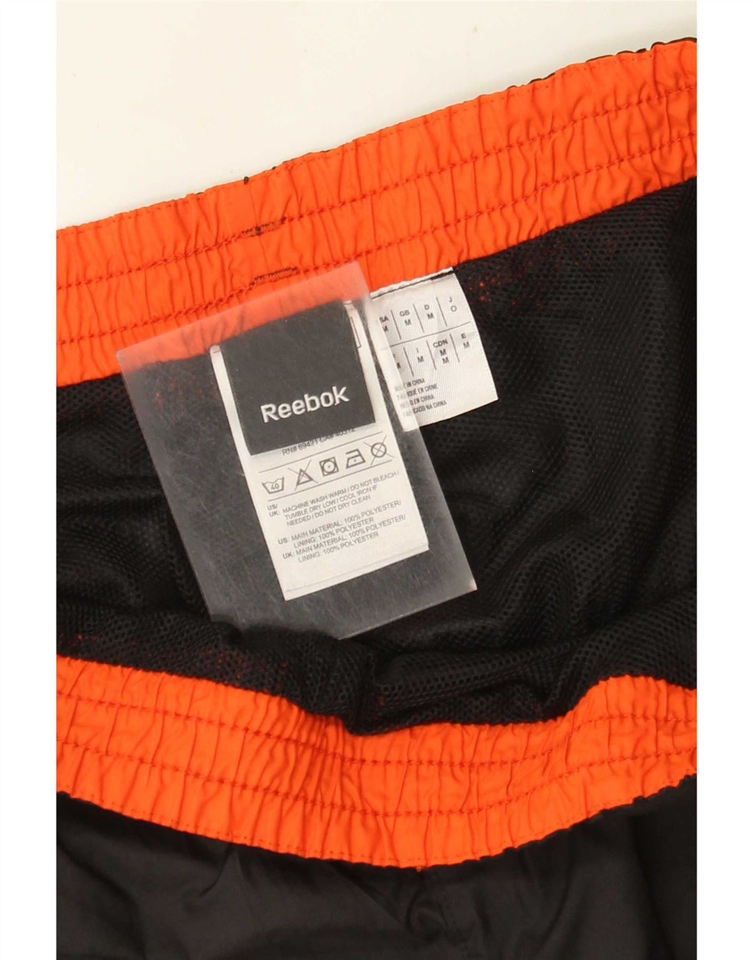 Reebok Herren Trainingshose Jogger Medium Schwarz Polyester