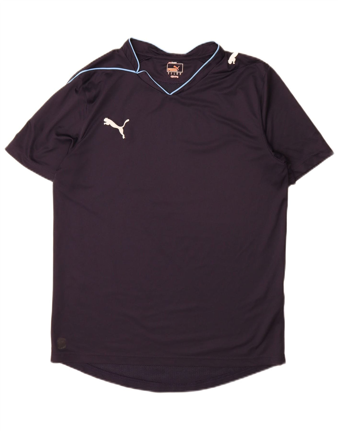 Puma Herren T-Shirt Top Medium Marineblau Polyester