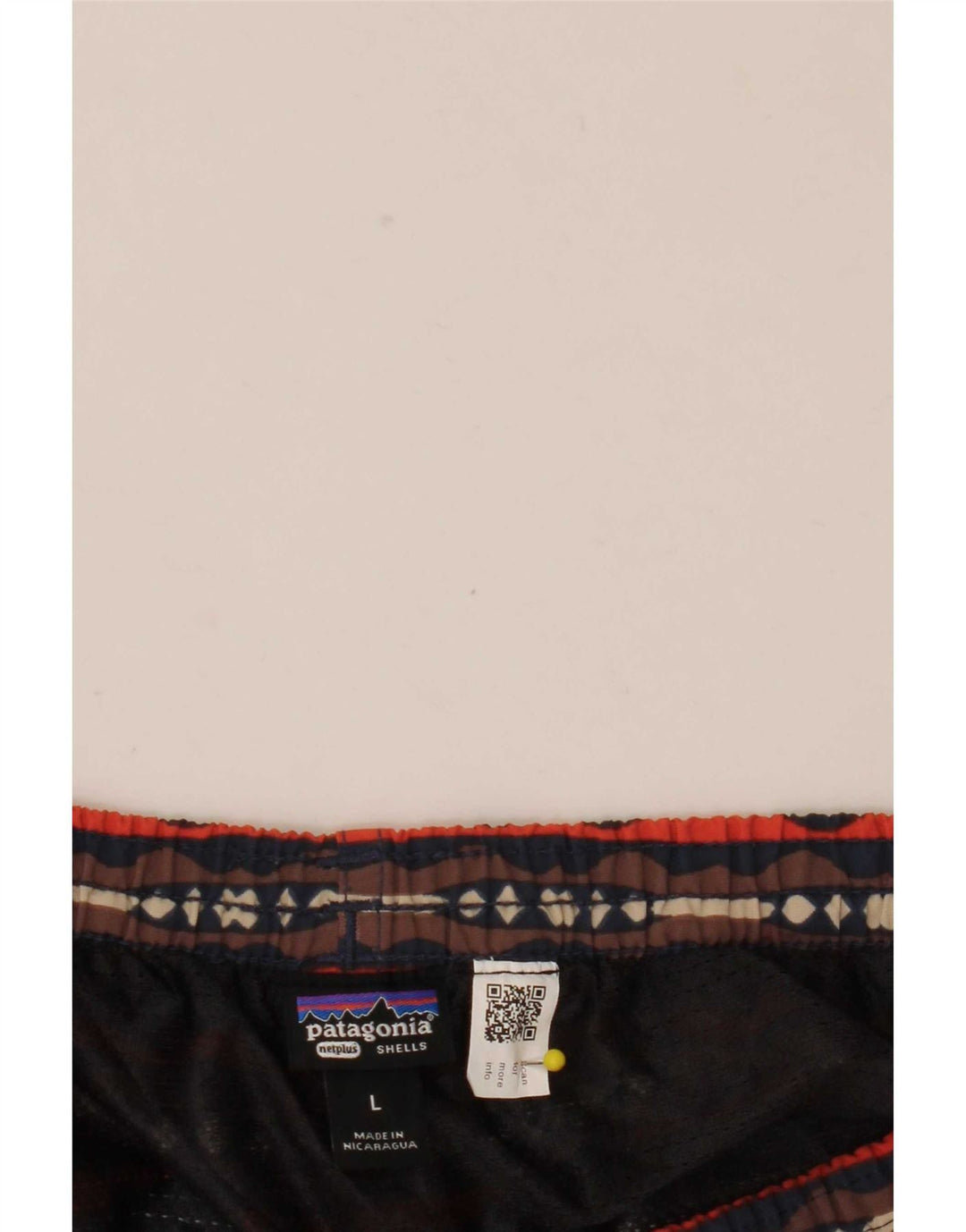Patagonia Herren-Badeshorts, groß, mehrfarbig, geometrisch