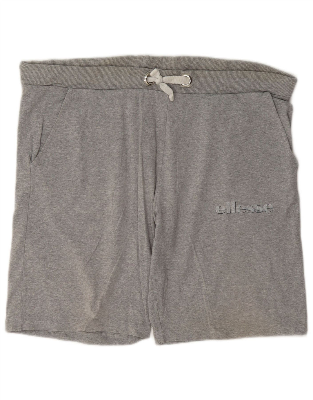 Ellesse Herren-Sportshorts, große graue Baumwolle