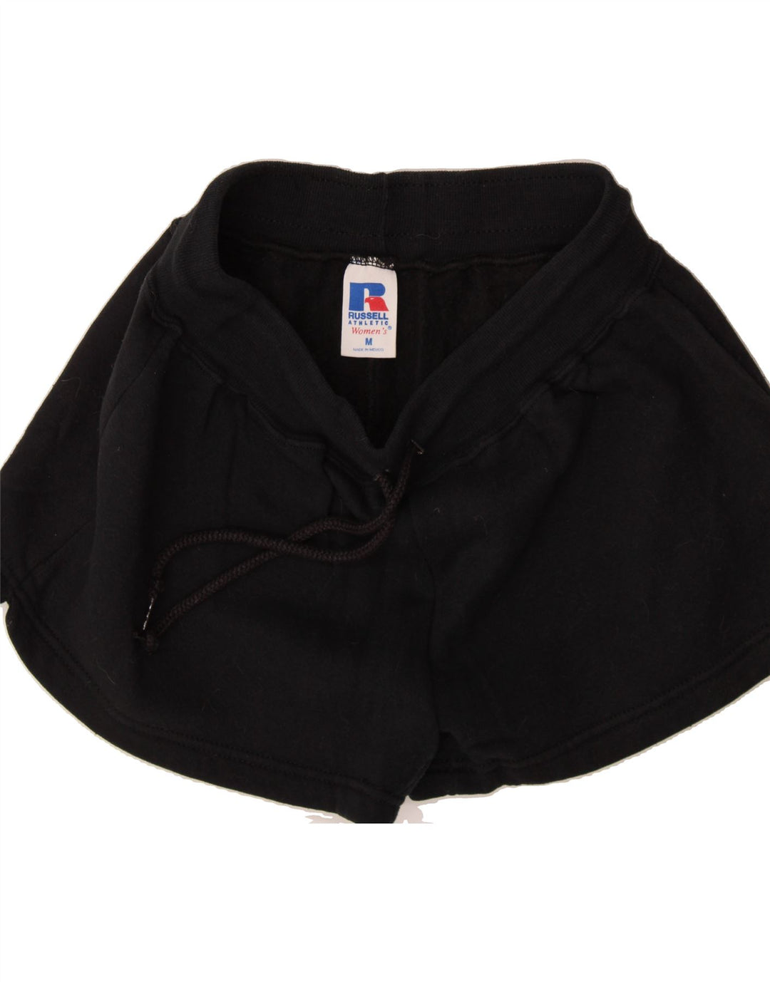 RUSSELL ATHLETIC Womens Sport Shorts UK 12 Medium  Black Polyester Vintage Russell Athletic and Second-Hand Russell Athletic from Messina Hembry 