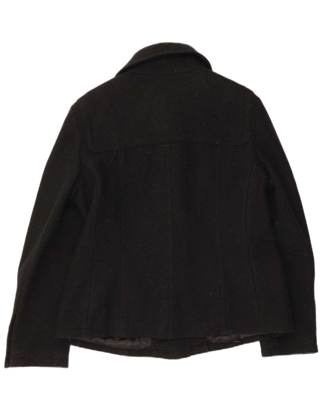 Dolomiten Damen Duffle Jacket IT 48 XL Schwarze Schurwolle