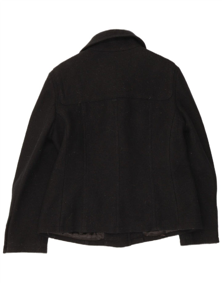 Dolomiten Damen Duffle Jacket IT 48 XL Schwarze Schurwolle