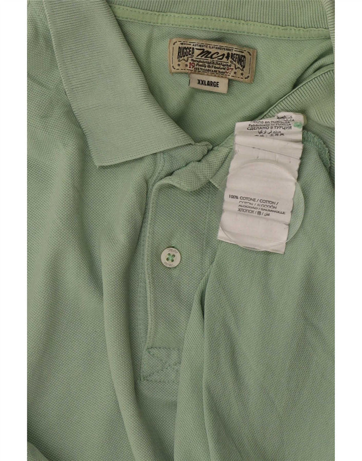 Marlboro Classics Herren Poloshirt 2XL Grüne Baumwolle
