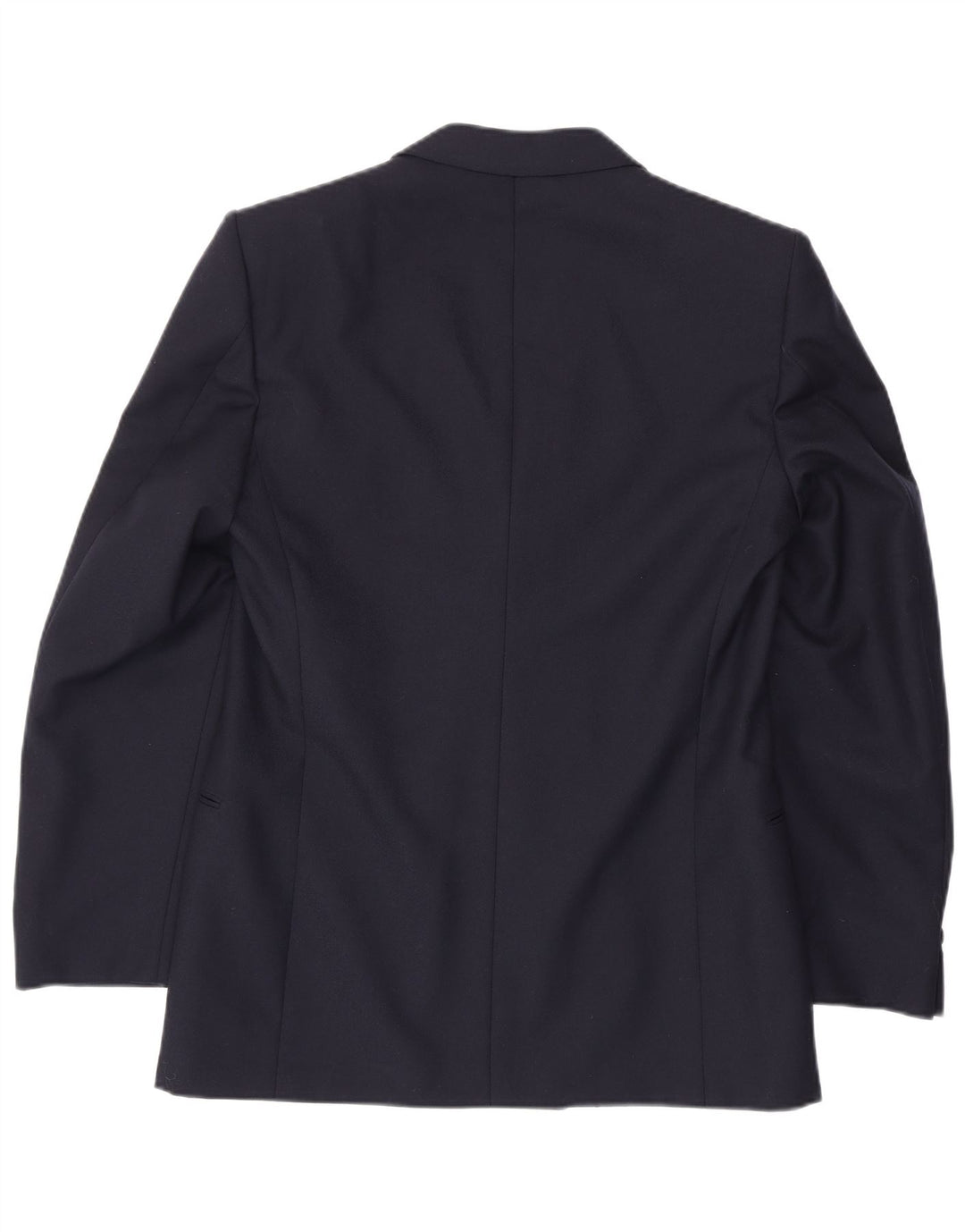 FACIS Herren Zweireihiger Blazer IT 52 XL Marineblaue Schurwolle