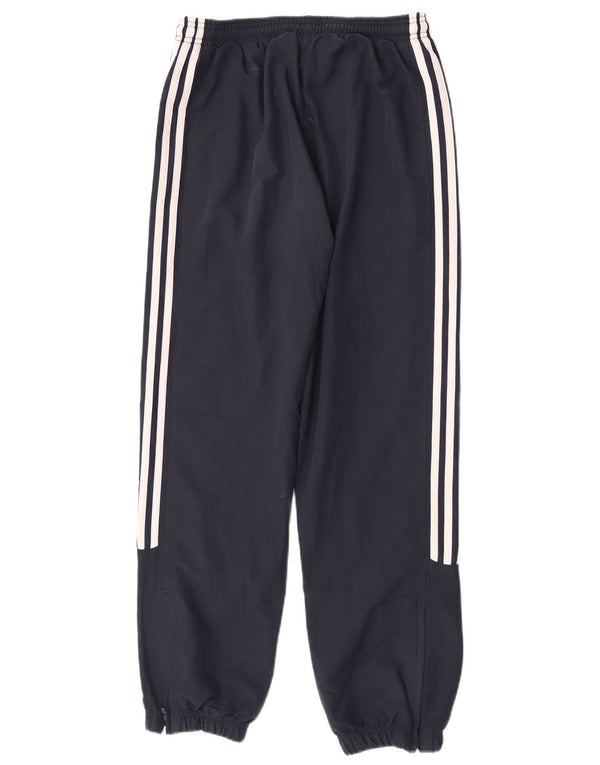 Adidas Damen Trainingshose Jogger UK 14 Medium Marineblau Polyester