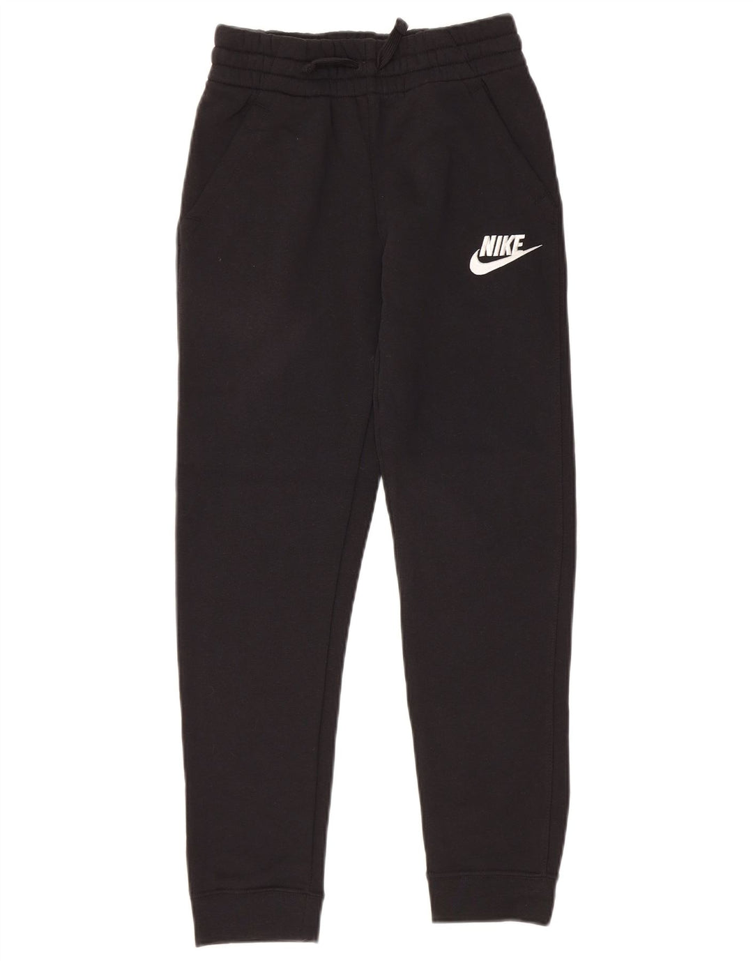 NIKE Jungen-Trainingshose, Jogginghose, 10–11 Jahre, mittlere schwarze Baumwolle