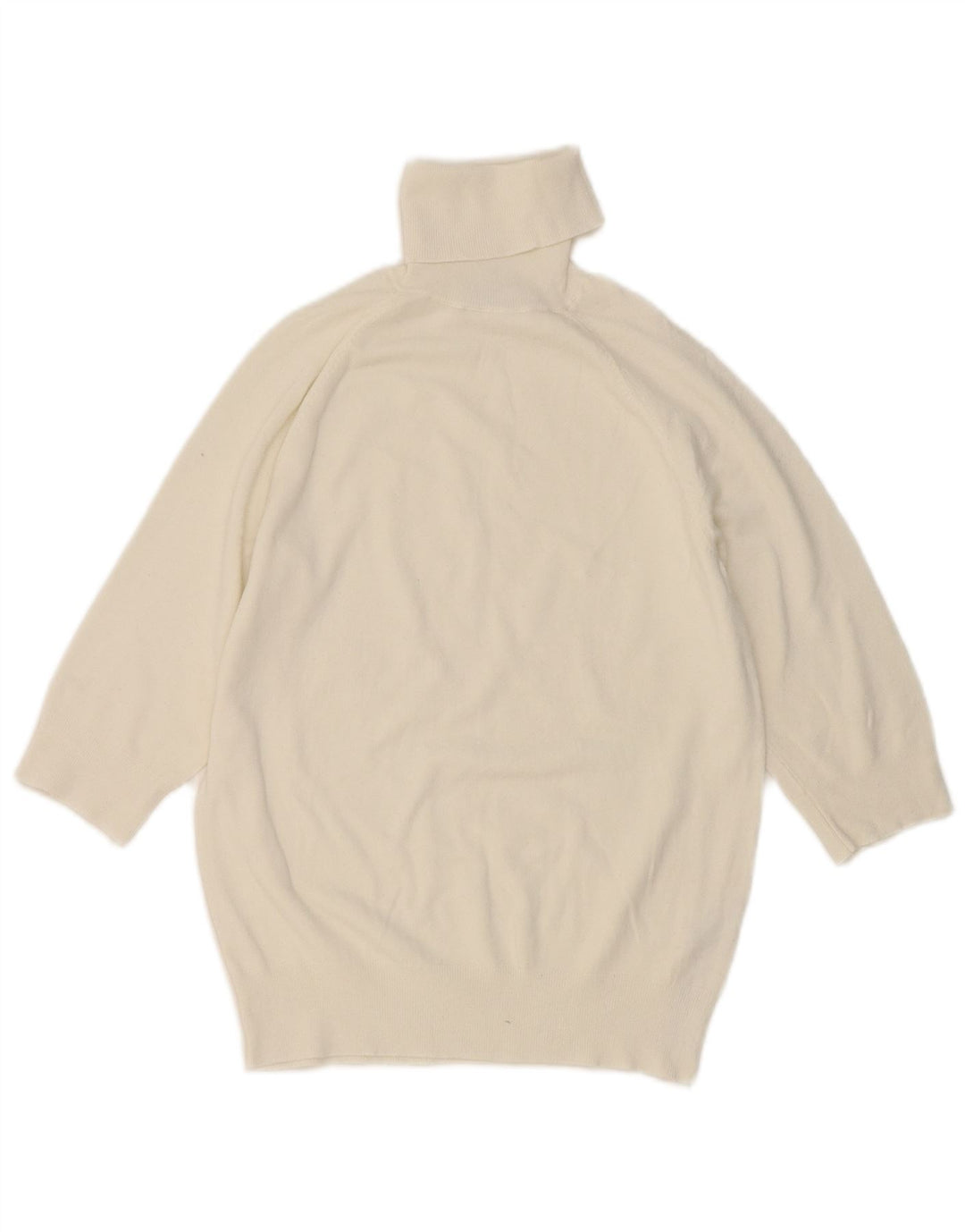 Kurzärmliger Rollkragenpullover von Zara für Damen, Gr. 12, Mittelweiß