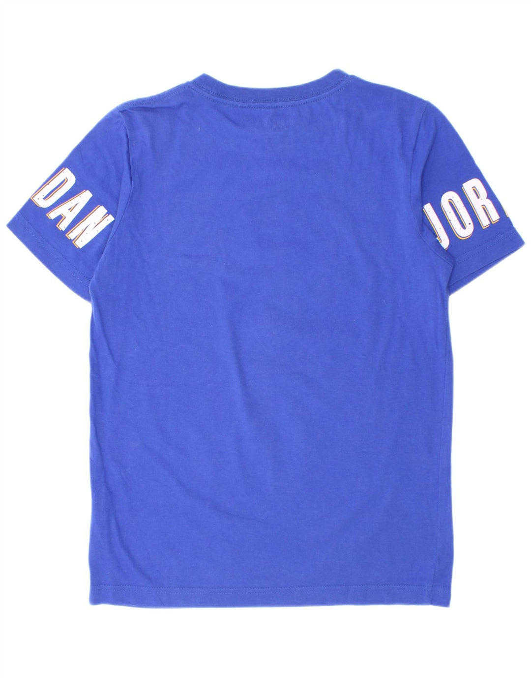 Jordan T-Shirt mit Grafik für Jungen, 10–11 Jahre, mittelblaue Baumwolle