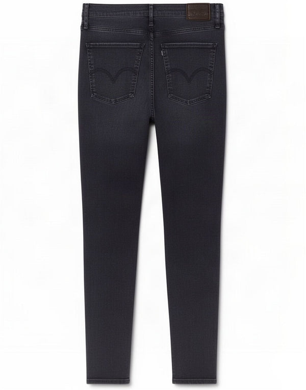 Levi's Damen Mile High Super Skinny Jeans W30 L27 Marineblaue Baumwolle