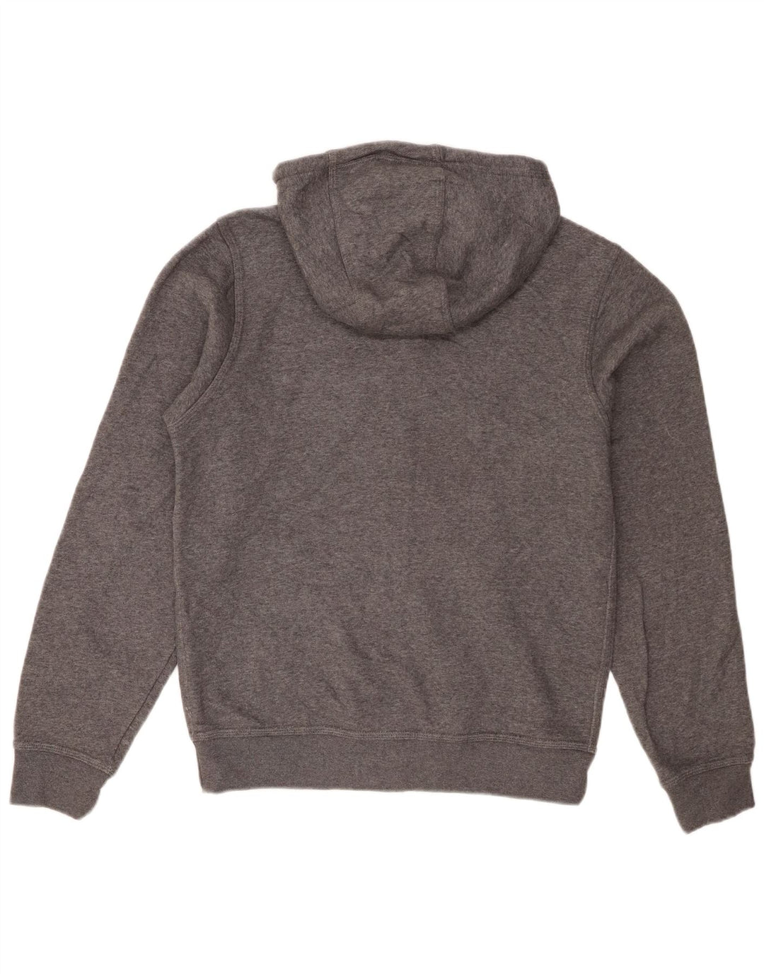 Nike Herren-Kapuzenpullover mit Reißverschluss, klein, grau gefleckte Baumwolle