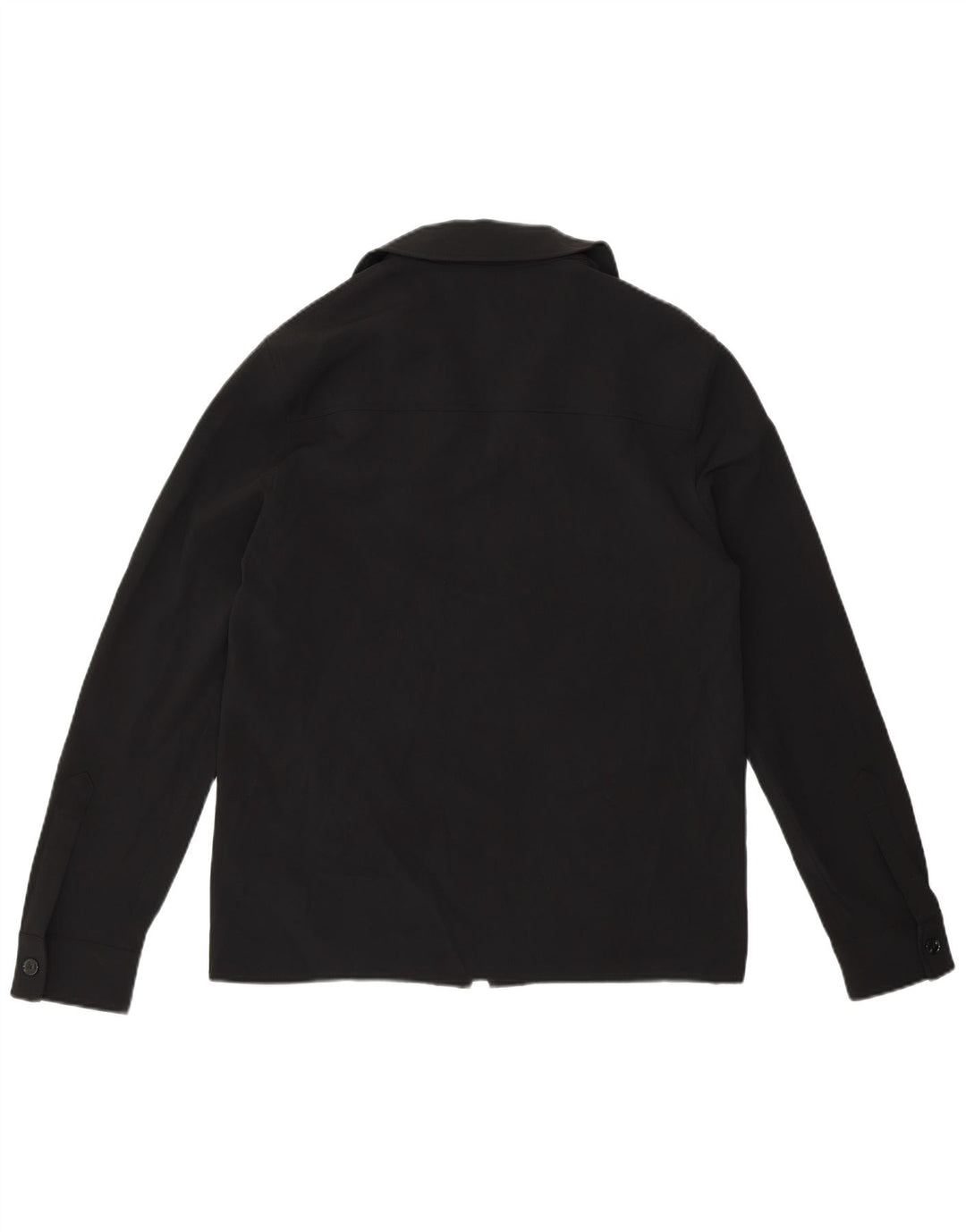 ZARA Herrenhemd Medium Schwarz Polyester