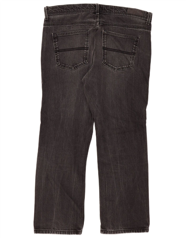 Marks & Spencer Herren Regular Straight Jeans W36 L29 Grau