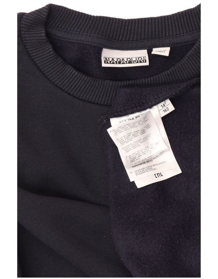 NAPAPIJRI Sweatshirt-Pullover für Jungen, 13–14 Jahre, Marineblau