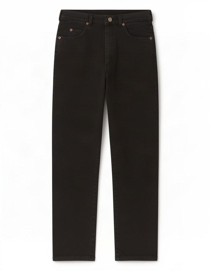 Lee Herren Straight Jeans W20 L29 Schwarz