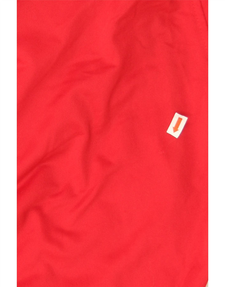 Asics Damen-Trainingshose, Größe S, UK 8, Rot, Polyester