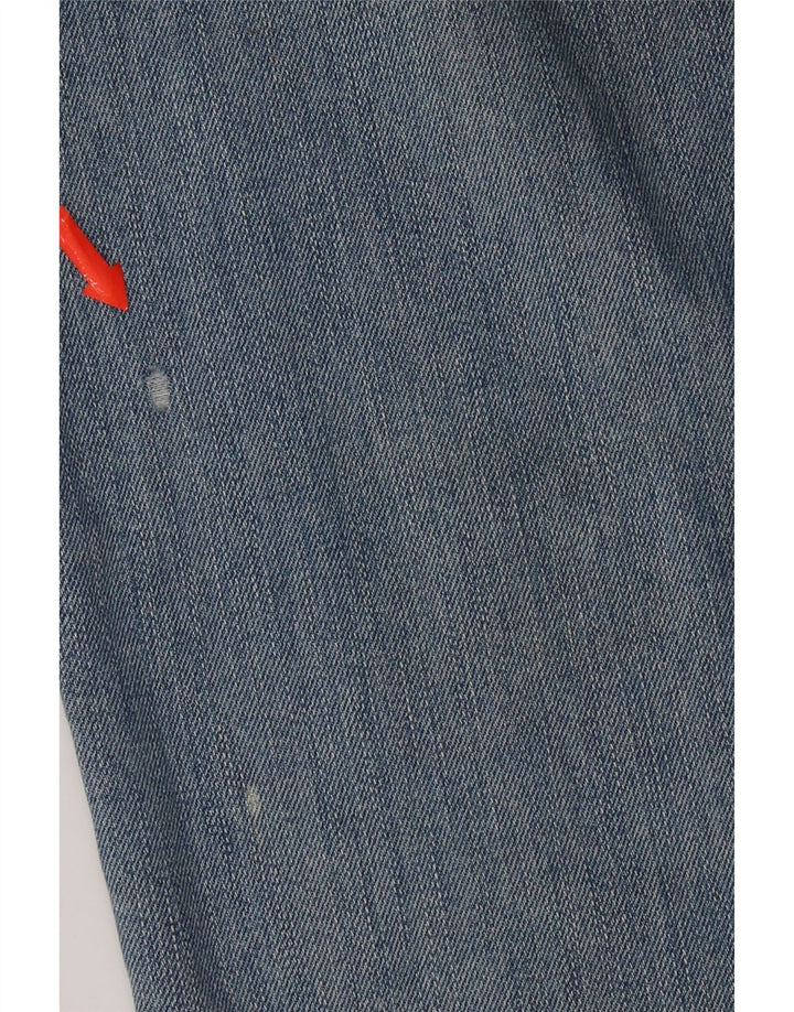 Wrangler Herren Texas Stretch Straight Jeans W32 L29 Blaue Baumwolle