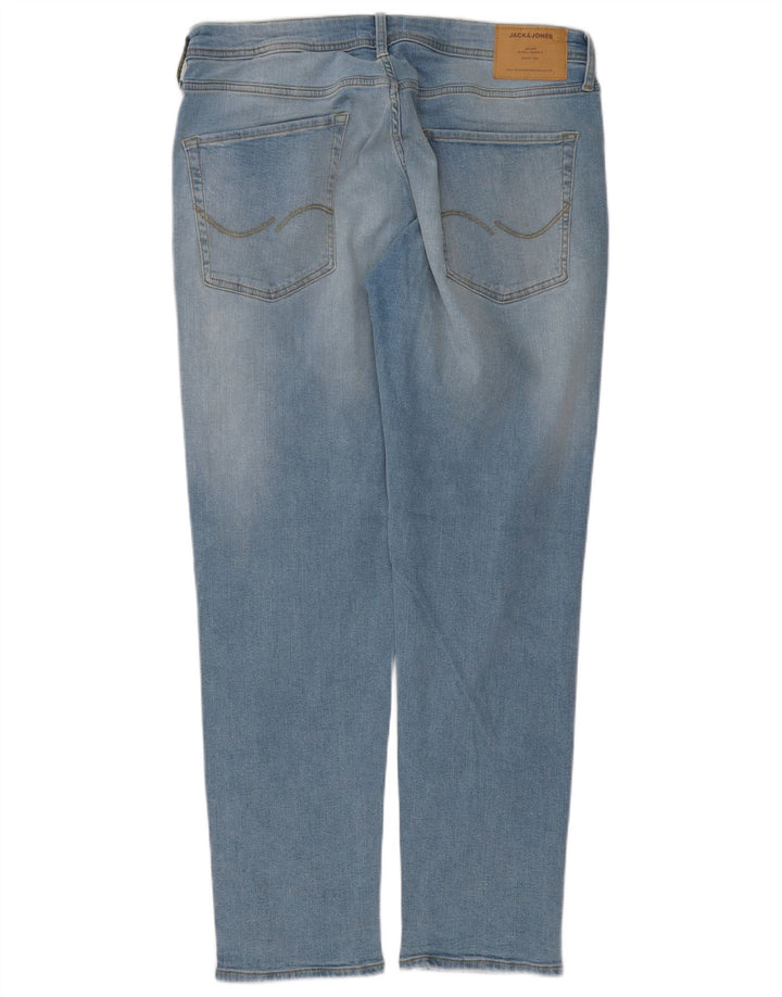 Jack & Jones Herren GLENN Slim Jeans W36 L32 Blaue Baumwolle