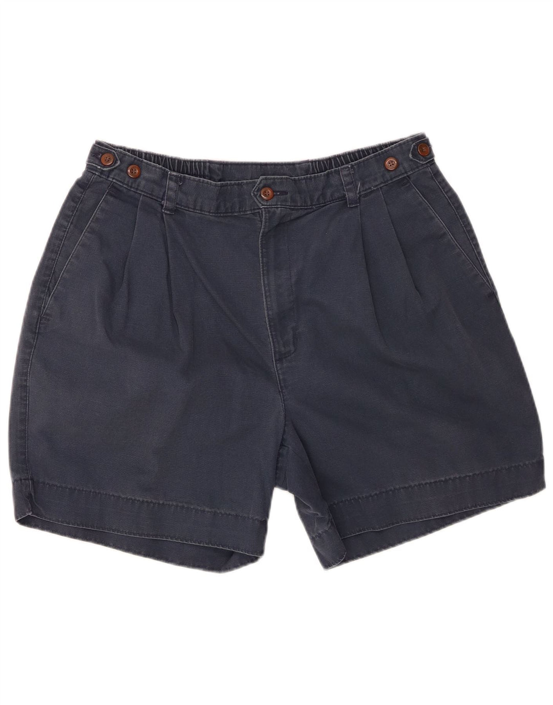DOCKERS Herren Pegged Chino Shorts W34 Große marineblaue Baumwolle