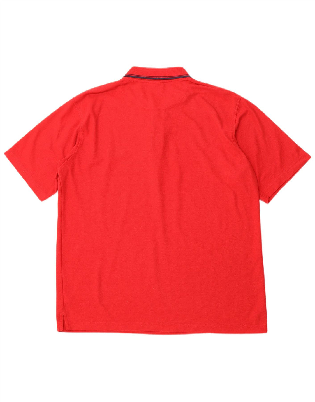 UMBRO Mens Polo Shirt Large Red Polyester