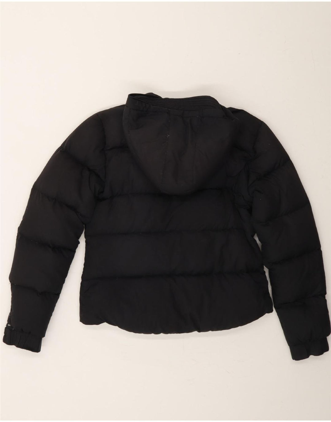 CHAMPION Womens Hooded Padded Jacket UK 10 Small Navy Blue Polyester Vintage Champion and Second-Hand Champion from Messina Hembry 