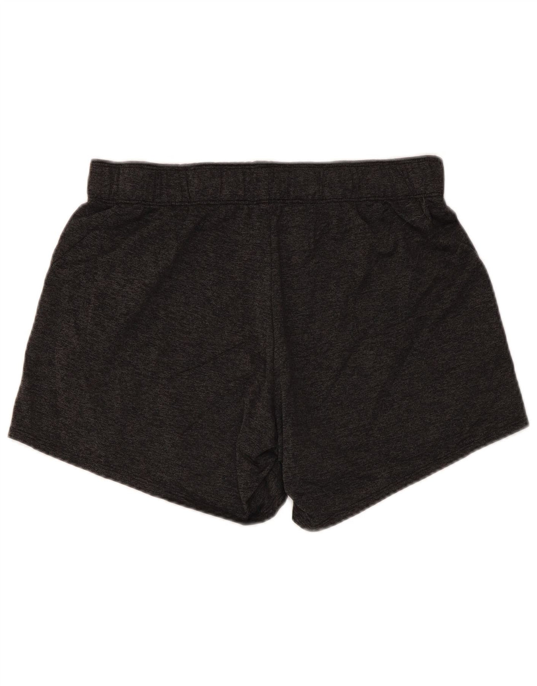 Nike Damen Dri Fit Sport Shorts UK 14 Mittelgraues Polyester