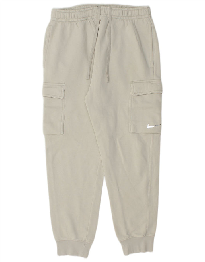 Nike Herren-Trainingshose mit Standard-Passform, mittelweiße Baumwolle