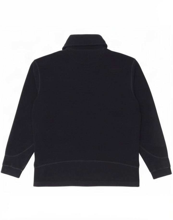 Champion Herren-Fleecepullover mit Reißverschluss, groß, marineblaues Polyester
