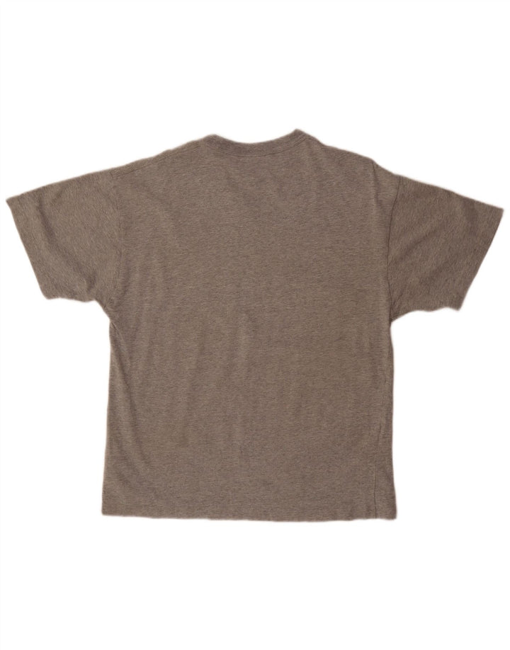 Nike Herren-T-Shirt aus mittelgrauer Baumwolle