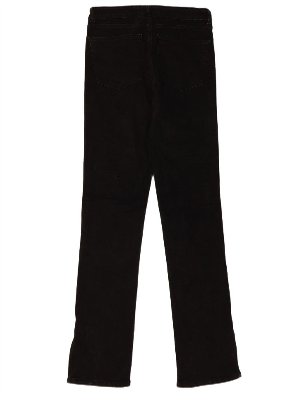 Zara Damen Straight Jeans EU 40 Medium W30 L32 Schwarze Baumwolle