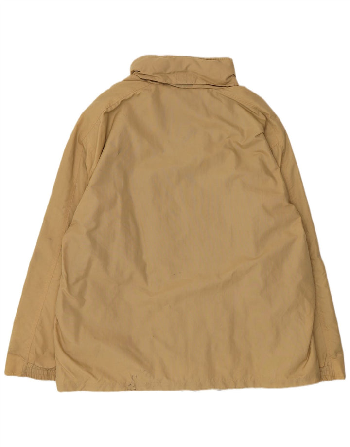 Kappa Herren Regenjacke UK 42 XL Beige Polyamid
