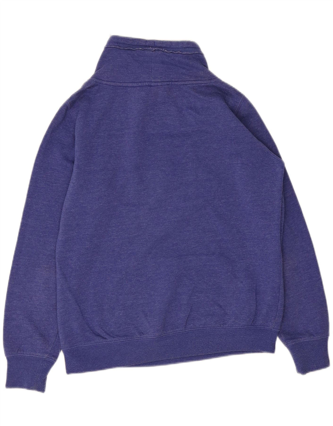 Champion Womens Graphic Sweatshirt Pullover UK 14 Mittelblaue Baumwolle