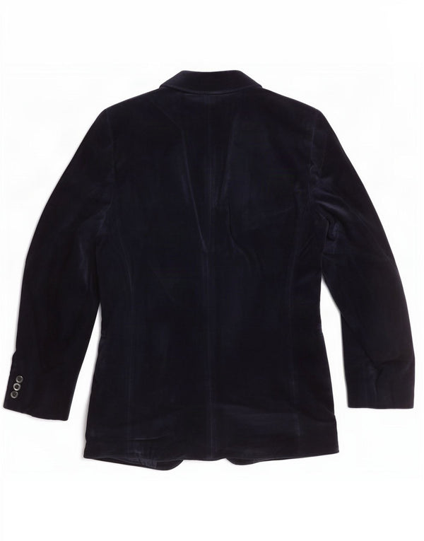 Palomino Jungen-Blazer mit 2 Knöpfen, 11–12 Jahre, marineblaue Baumwolle