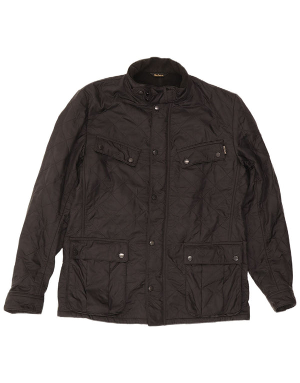 Barbour Herren Steppjacke UK 42 XL Schwarz Polyamid