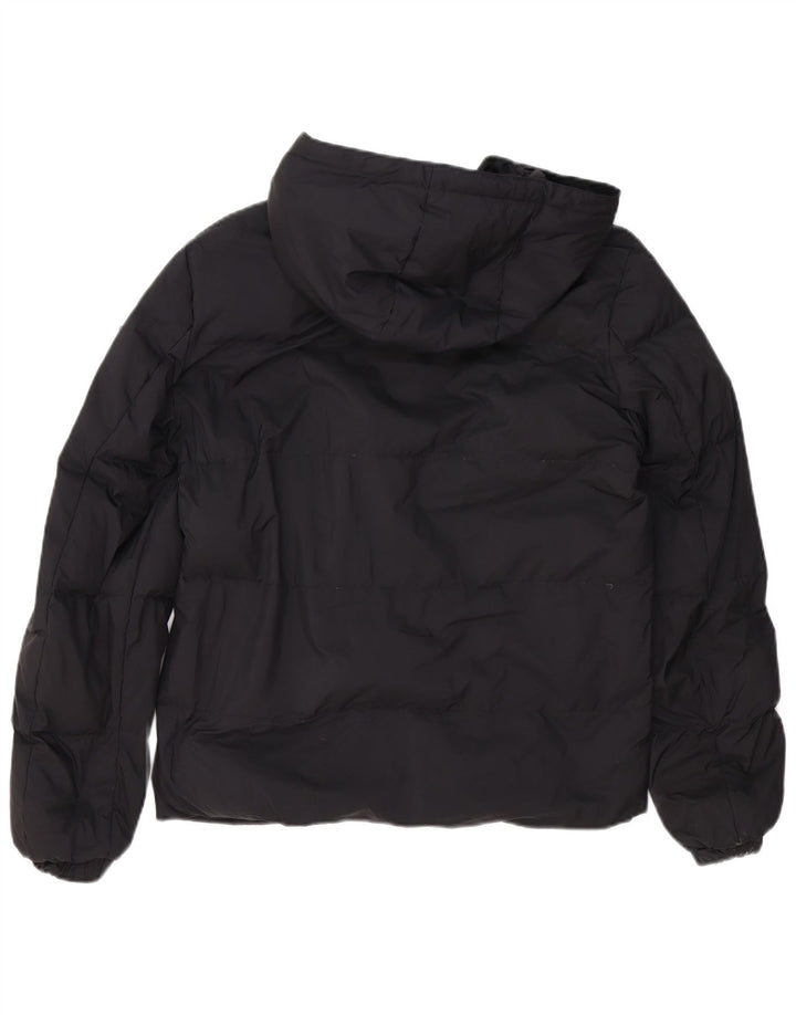 CALVIN KLEIN JEANS Herren-Jacke mit Kapuze, gepolstert, UK 34, XS, Schwarz, Polyester